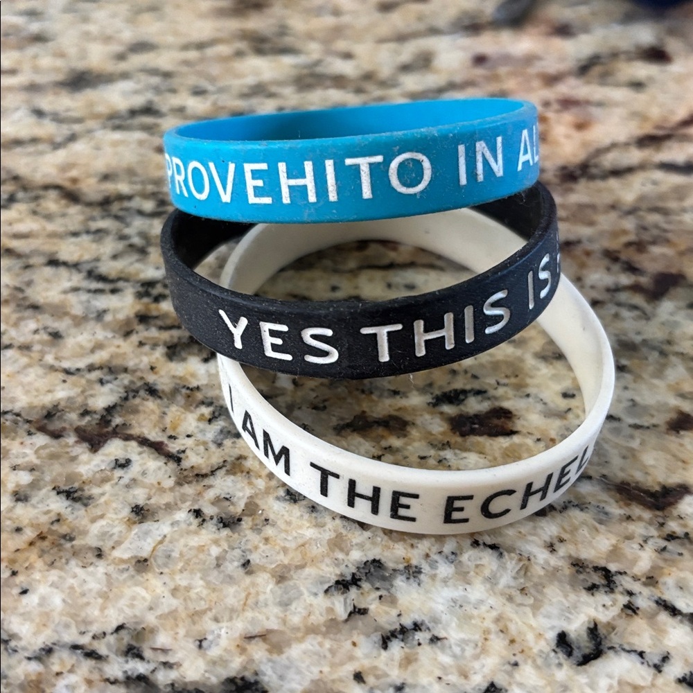 Thirty Seconds to Mars rubber bracelets